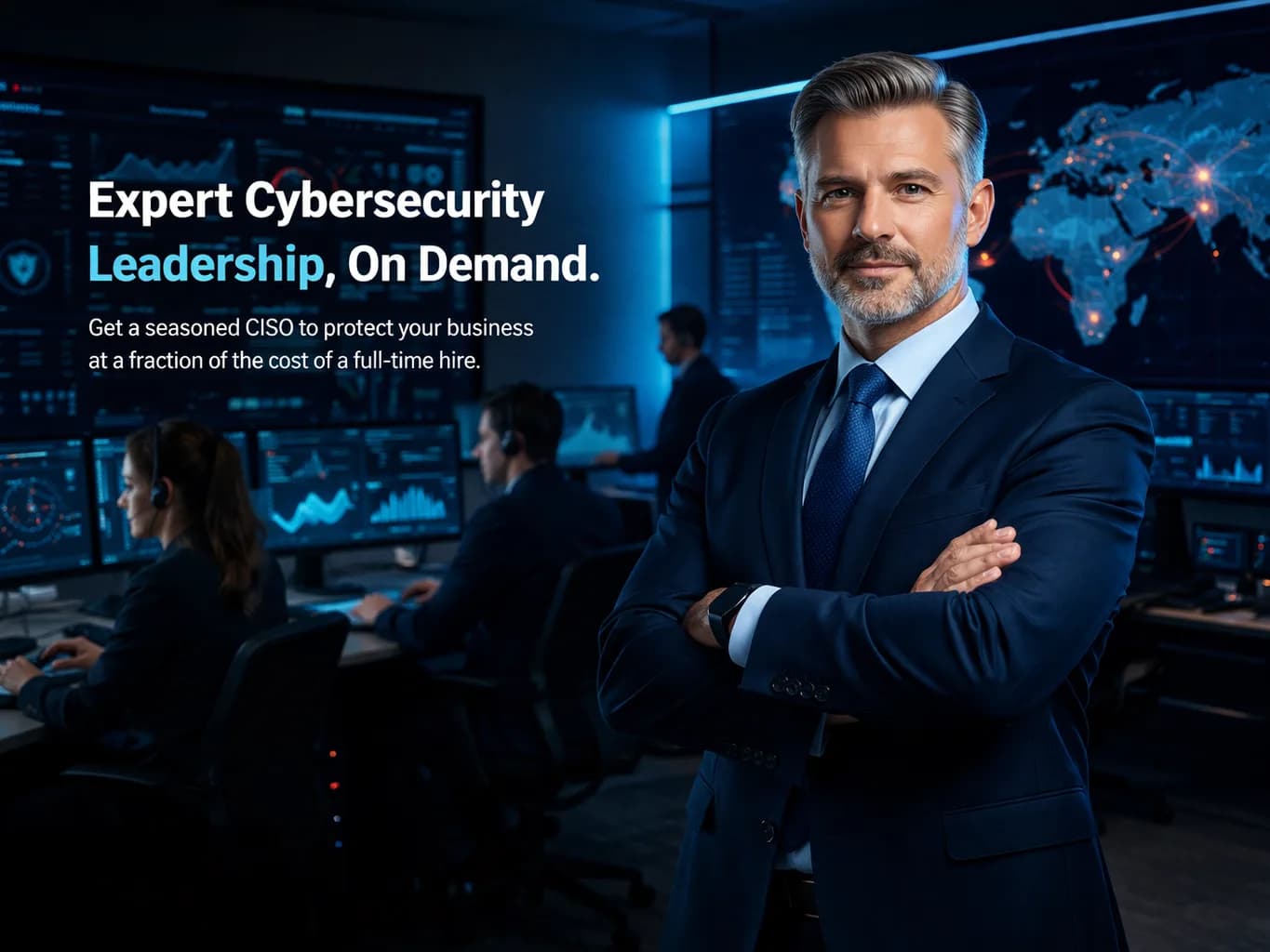 CISO под наем ръководи сигурността на компанията - стратегическа сесия с ръководния екип