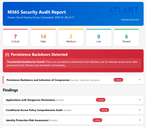 Atlant 365 Auditor Script екранна снимка 1
