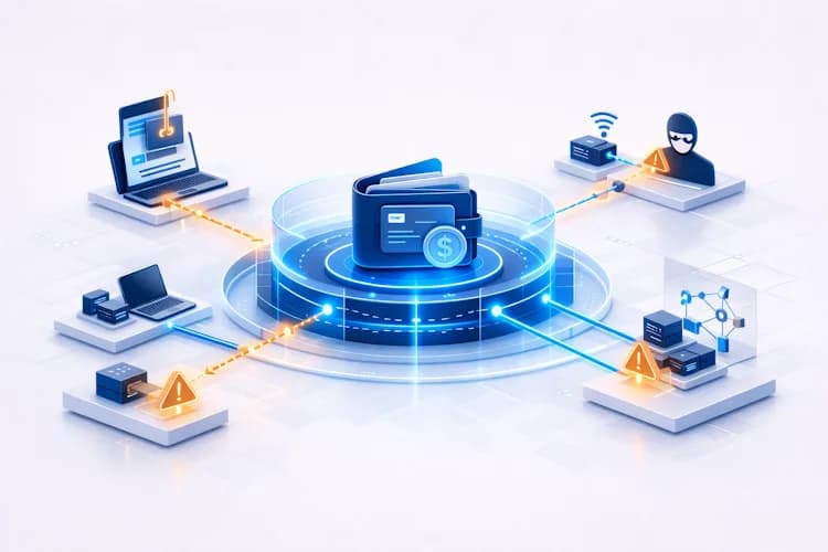 Вектори на атака на портфейли Вектори на атака и уязвимости в сигурността на дигитални портфейли
