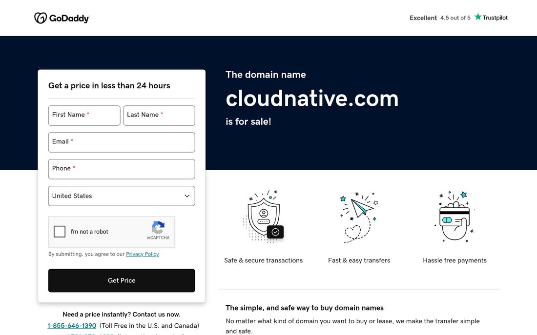 Cloud-native детекция homepage