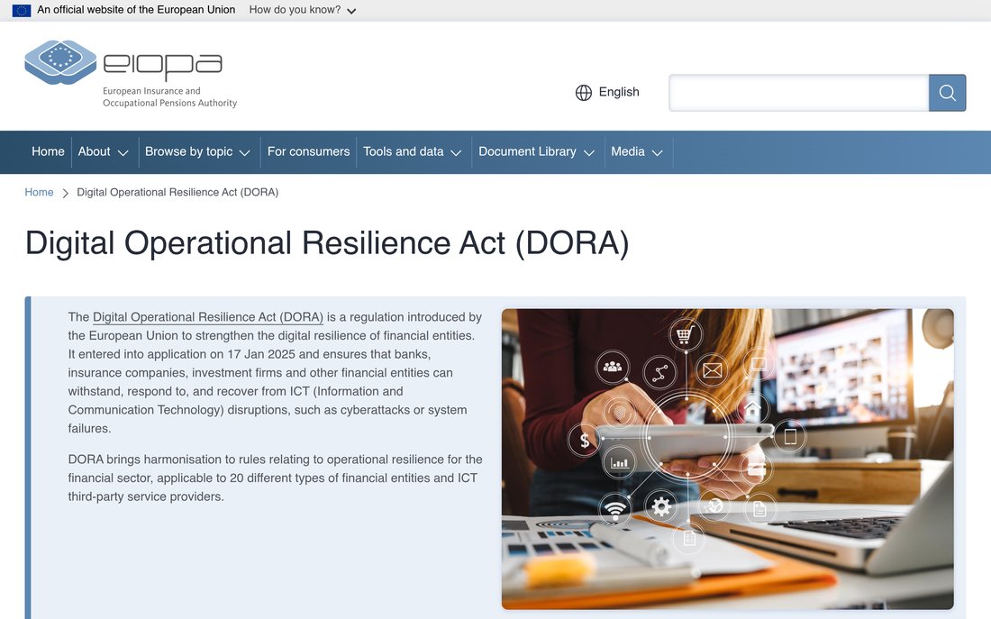 DORA и финансовият сектор homepage