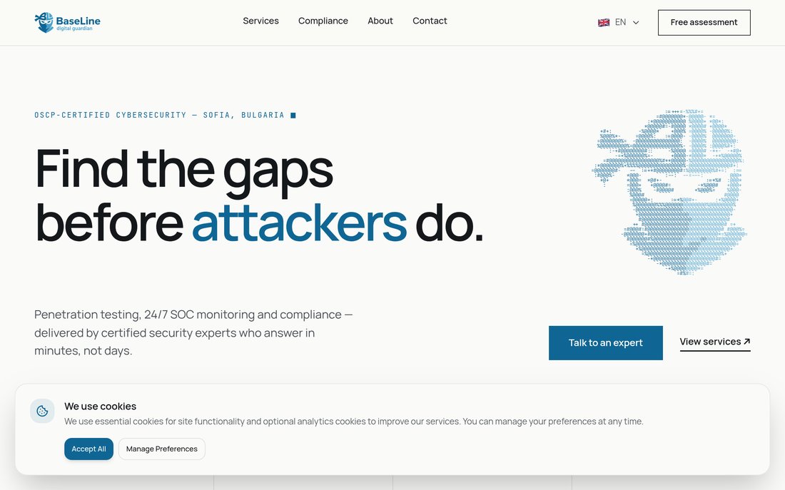 BaseLine IT homepage