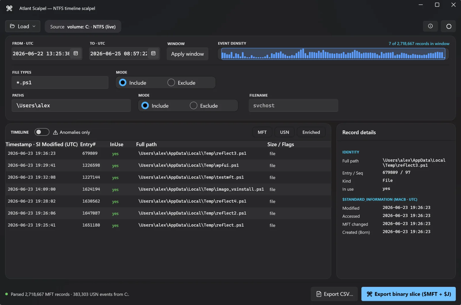Откриване на timestomping: как нападателите подправят NTFS времеви маркери и как да го хванете