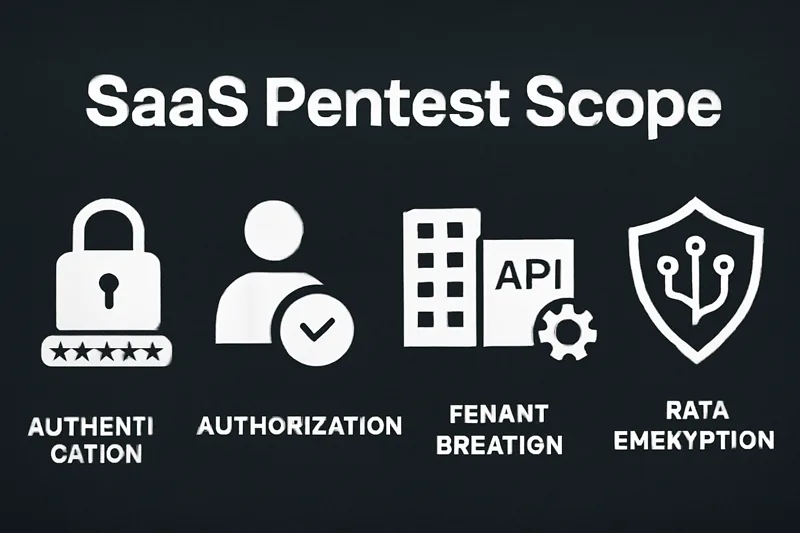 Обхват на SaaS пентест - автентикация, оторизация, изолация на клиенти, API и криптиране на данни