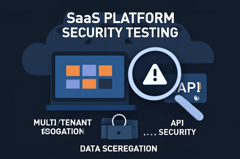 Тестване за сигурност на SaaS платформа - изолация между клиенти, API сигурност и разделяне на данни