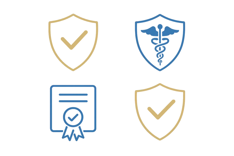 SOC 2, ISO 27001, HIPAA, PCI DSS сертификати за съответствие