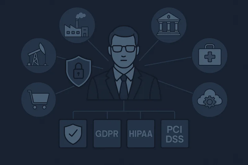 Опит на виртуалния CISO с различни сектори, стандарти и регулаторни изисквания